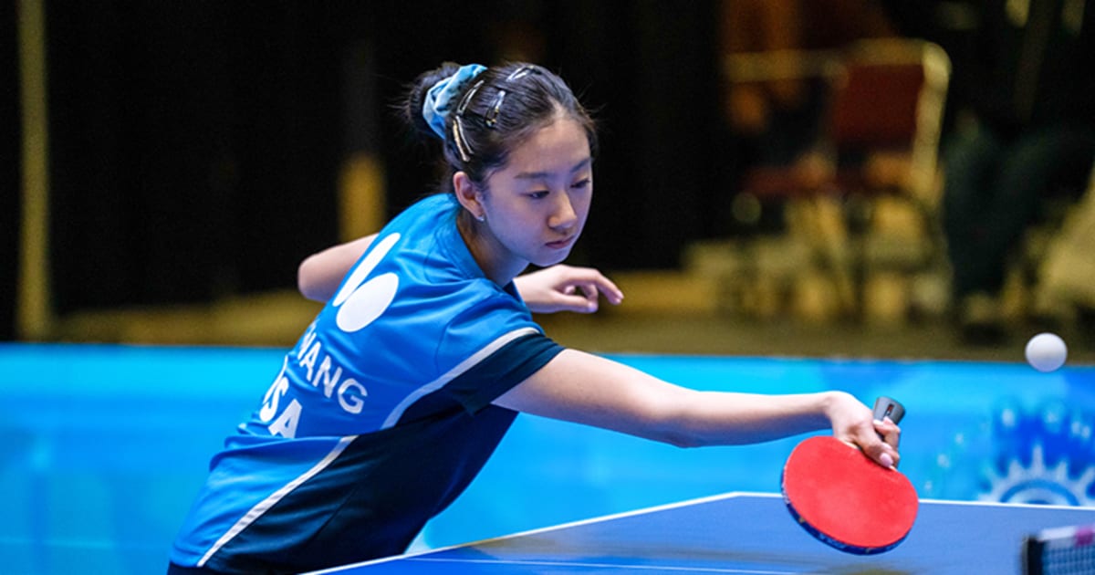 USA TableTennis Amy Wang & Lily Zhang Secure 2nd and 4th at ITTF Pan